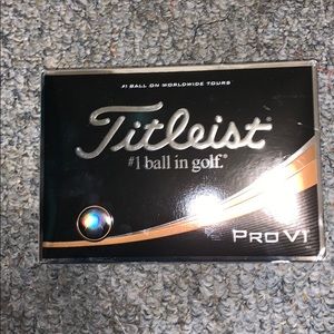 Titleist golf balls set of 12